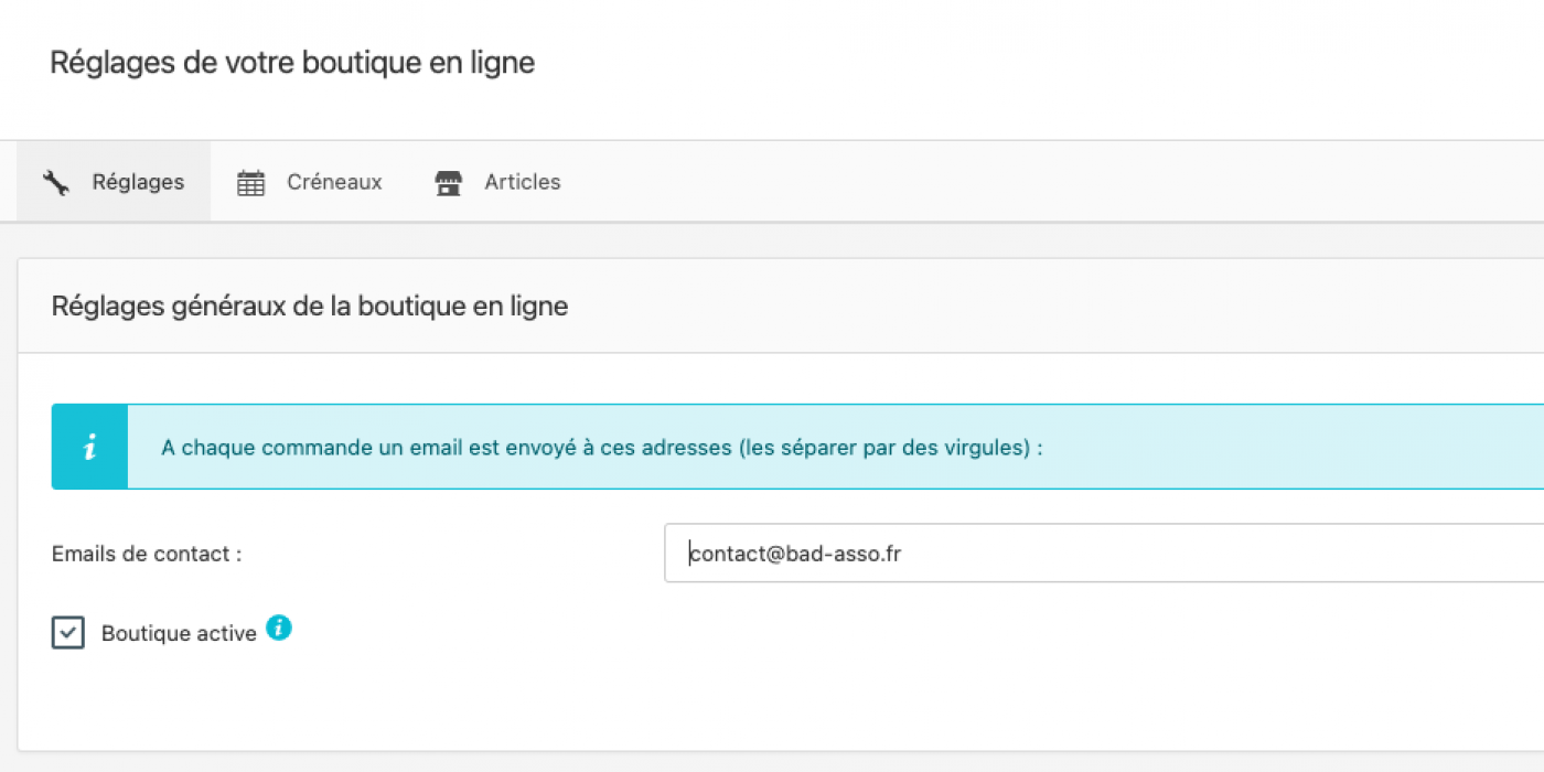 Configurer et mettre en ligne la boutique de son instance  Blog Iclick